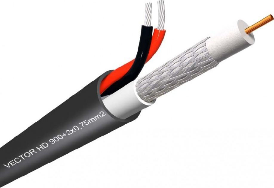 CC-102 Καλώδιο για εφαρμογές CCTV άνθυγρο, για εξωτερική ή υπόγεια χρήση (μέτρο)