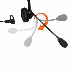 Supervoice SVC101 Call Center Headset Mono Without Bottom Cable