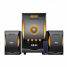 Akai SS032A-3515 Ηχοσύστημα 2.1 με Bluetooth, USB, SD και ραδιόφωνο – 38 W