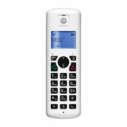 Motorola T401+ White (Ελληνικό Μενού) Ασύρματο τηλέφωνο με φραγή αριθμών, ανοιχτή ακρόαση και Do Not Disturb